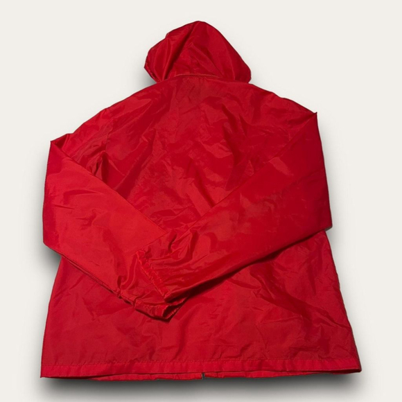 Vintage Oshman’s Sportswear Red Nylon Windbreaker Jacket Tauck Heli-Hiking Sz M - Picture 6 of 6